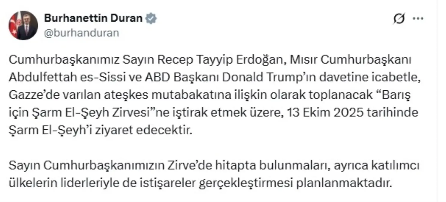 cumhurbaskani erdogan baris zirvesi icin misira gidiyor 5fdgVir3.jpg