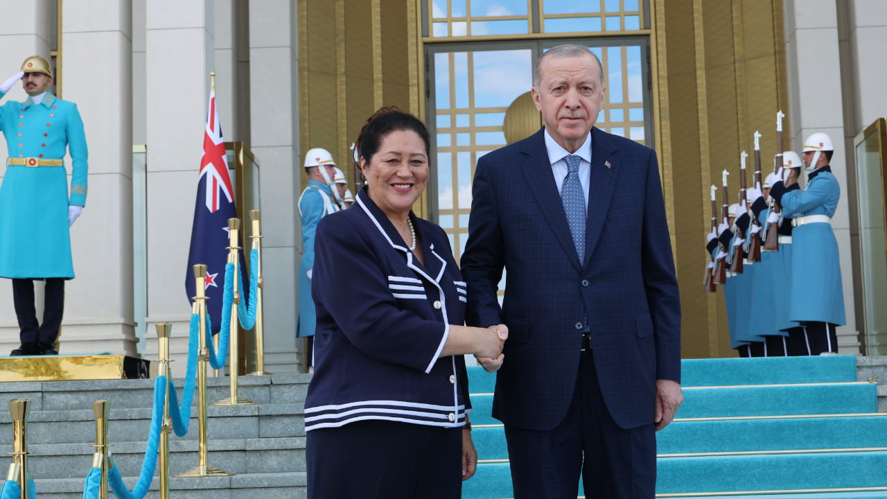 Cumhurbaşkanı Erdoğan, Yeni Zelanda Genel Valisi Cindy Kiro’yu Ağırladı