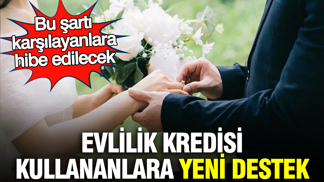 Evlilik Kredisi Alan Çiftlere Müjde: İkinci Çocukta Borçlar Hibe Edilecek