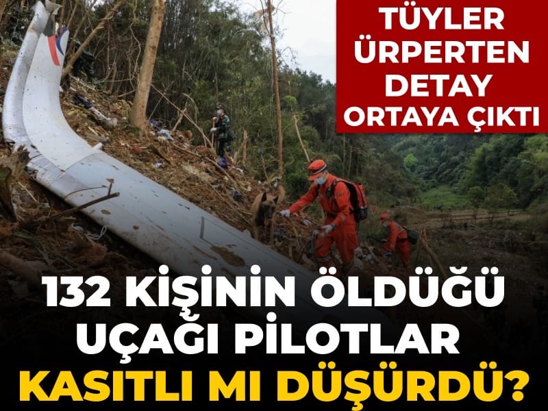 Uçak Kazasıyla İlgili Şok Edici Detaylar: Pilotlar Kasıtlı Düşürdü mü?