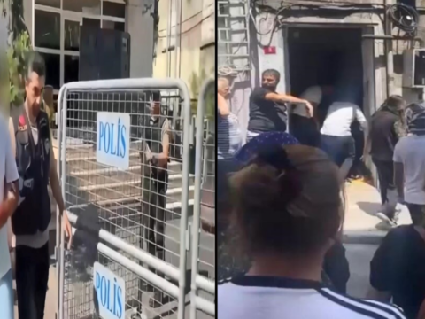 Beyoğlu’nda eski eşiyle ilişkisi olduğunu öne sürdüğü kişiyi vuran şüpheli tutuklandı