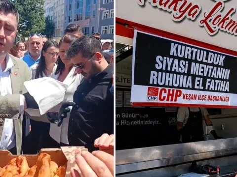 CHP’den AKP’ye geçen Keşan Belediye Başkanı Özcan’a ‘tepki’ lokması: ‘Siyasi mevtanın ruhuna El Fatiha’