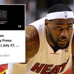 Yanlislikla lebron jamesi duyurdular miami heatin paylasimi ortaligi karistirdi AVMIHChi